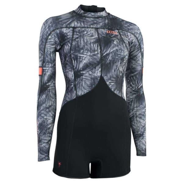Ion Kvinna Back Zip Shorty Amaze 2.0 Mm Svart S