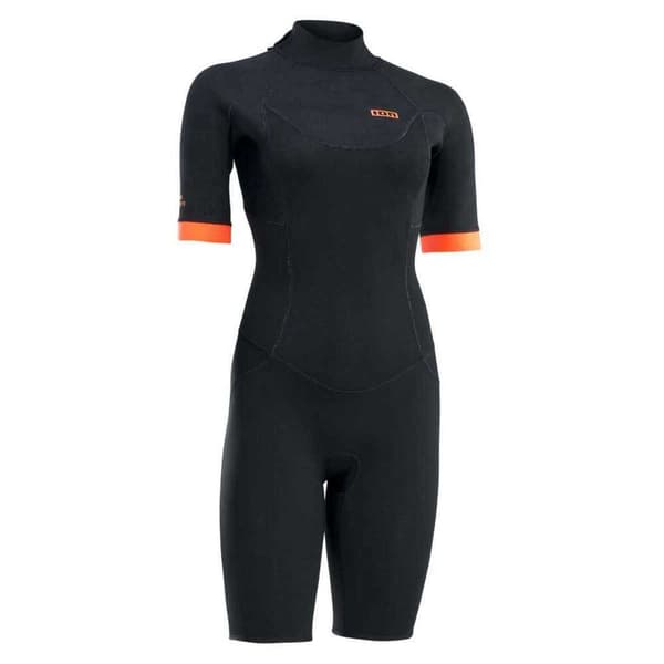 Ion Kvinna Back Zip Shorty Element 2/2 Mm Svart M