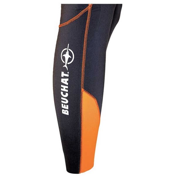 Beuchat Kvinna Atoll Mono Bz 3 Mm Orange,Svart M
