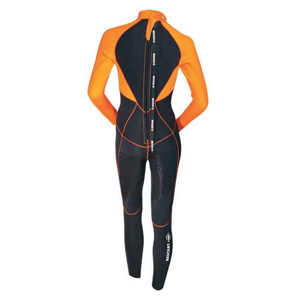 Beuchat Kvinna Atoll Mono Bz 3 Mm Orange,Svart M