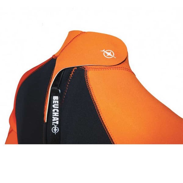 Beuchat Kvinna Atoll Shorty Bz 3 Mm Orange,Svart XL