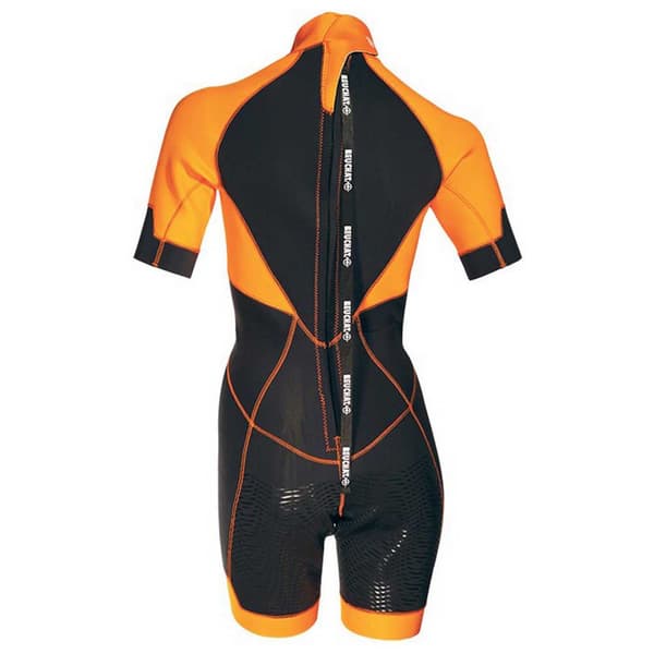 Beuchat Kvinna Atoll Shorty Bz 3 Mm Orange,Svart XL