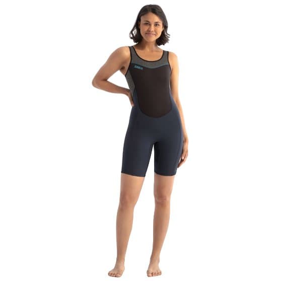 Jobe Ryg Zip Suit Kvinde Sofia 1.5 Mm Blå,Sort S