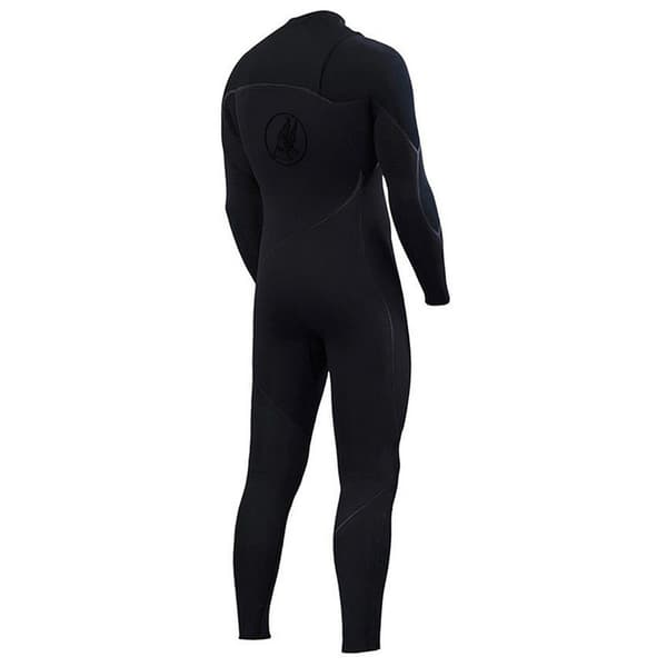 Zion Neoprendragt Uden Lynlås Yeti Steamer 3/2 Mm Sort MT