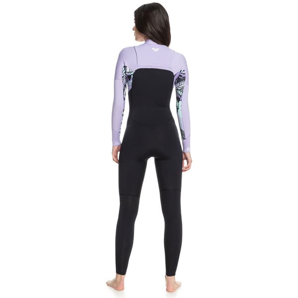 Roxy Langærmet Neoprendragt Foran Med Lynlås 5/4/3 Mm Swell Series Sort 2