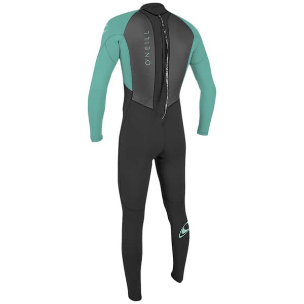 O´neill Wetsuits Rygg Zip Suit Junior Reactor Ii 3/2 Mm Svart 12