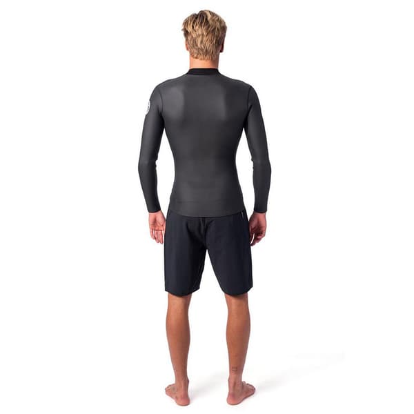 Rip Curl Jacka Med Dragkedja Framtill Dawn Patrol 1.55 Mm Svart L