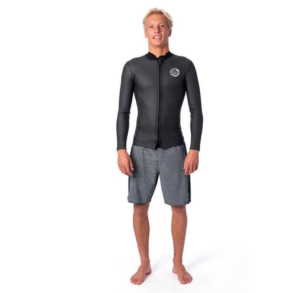 Rip Curl Jacka Med Dragkedja Framtill Dawn Patrol 1.55 Mm Svart L