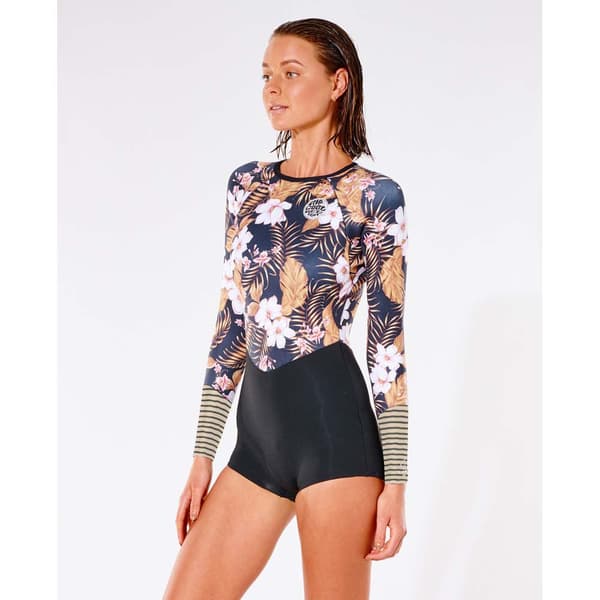 Rip Curl Långärmad Dragkedja Baktill G Bomb Leonard 1 Mm Svart 4
