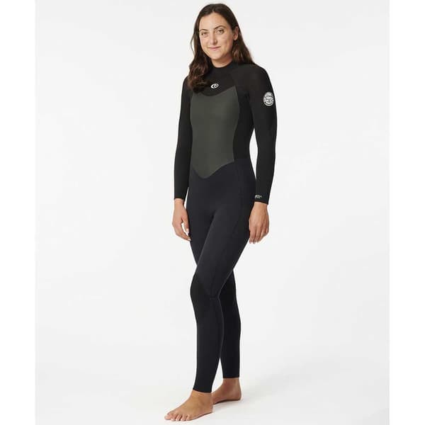 Rip Curl Långärmad Neoprenkostym Med Dragkedja Baktill Freelite Bz Stm 32 Gb Svart 8