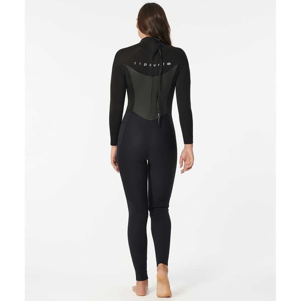Rip Curl Långärmad Neoprenkostym Med Dragkedja Baktill Freelite Bz Stm 32 Gb Svart 8