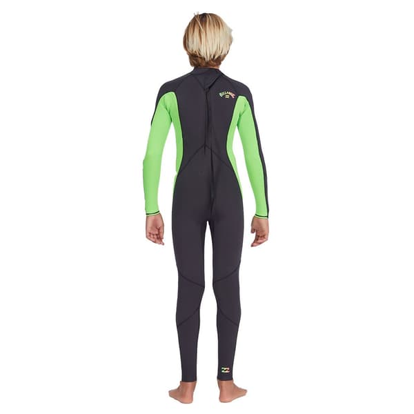 Billabong Långärmad Neoprenkostym Med Dragkedja Baktill 302 Absolute Gb Svart 16 Years
