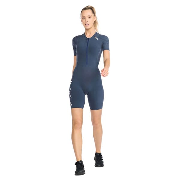 2xu Lyhythihainen Trisuit Light Speed Tech Sininen S Nainen