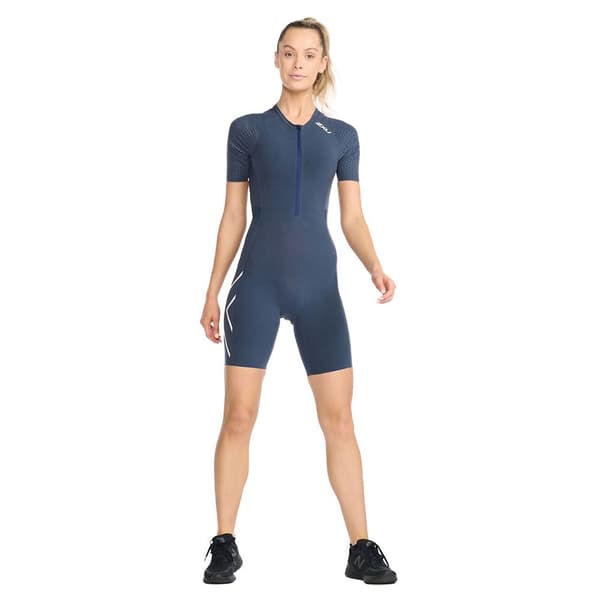 2xu Lyhythihainen Trisuit Light Speed Tech Sininen S Nainen