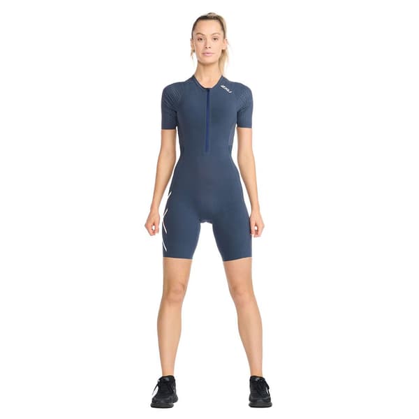 2xu Lyhythihainen Trisuit Light Speed Tech Sininen S Nainen