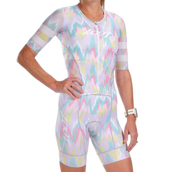 Zoot Lyhythihainen Trisuit Aero Full Zip Dream Monivärinen XS Nainen
