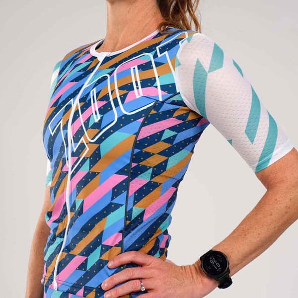 Zoot Lyhythihainen Jersey Ltd Tri Aero Sininen S Nainen