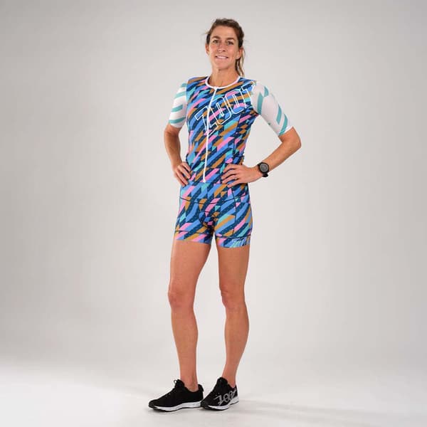 Zoot Lyhythihainen Jersey Ltd Tri Aero Sininen S Nainen