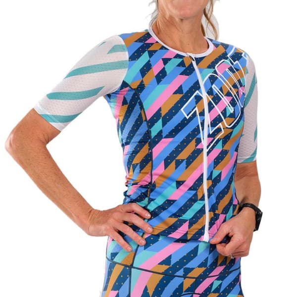 Zoot Lyhythihainen Jersey Ltd Tri Aero Sininen S Nainen