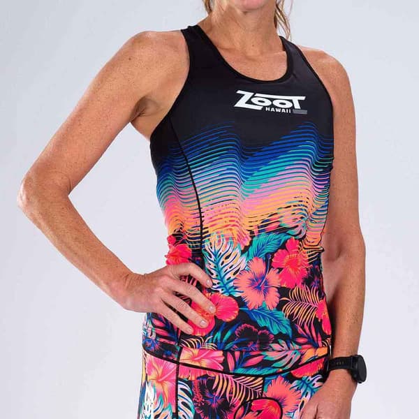 Zoot Hihaton Trisuit Ltd Tri Racerback Monivärinen XS Nainen