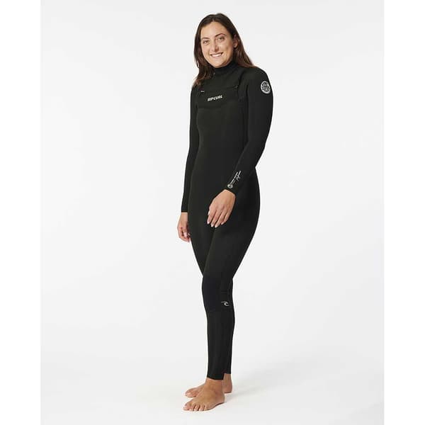 Rip Curl Långärmad Neoprenkostym Med Dragkedja D/patrol 3/2 Mm Perf Svart 6