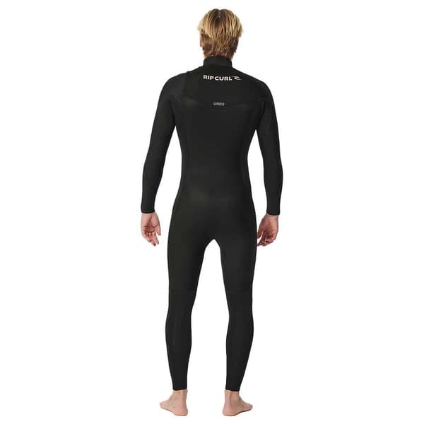 Rip Curl Långärmad Neoprenkostym Med Dragkedja D/patrol Perf 3/2 Mm Gb Stm Svart L