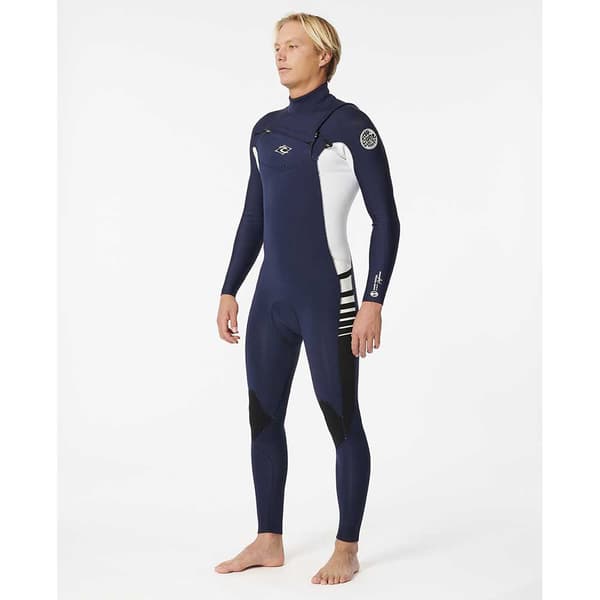 Rip Curl Langærmet Neoprendragt Med Brystlynlås D/patrol Perf 3/2 Mm Gb Stm Blå S