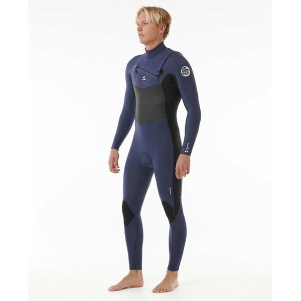 Rip Curl Långärmad Neoprenkostym Med Dragkedja Dawn Patrol 3/2 Mm Gb St Blå S