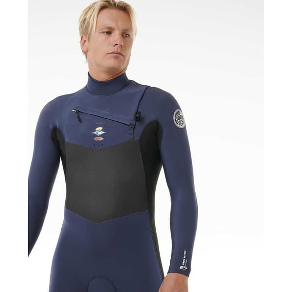 Rip Curl Långärmad Neoprenkostym Med Dragkedja Dawn Patrol 3/2 Mm Gb St Blå S
