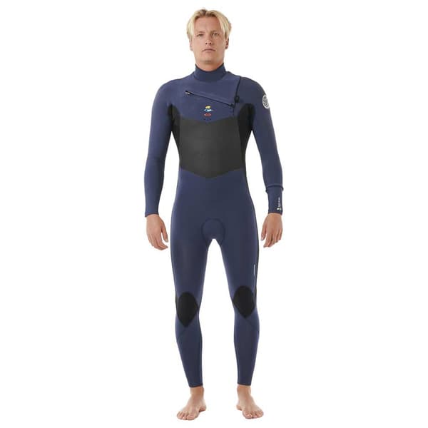 Rip Curl Långärmad Neoprenkostym Med Dragkedja Dawn Patrol 3/2 Mm Gb St Blå MT