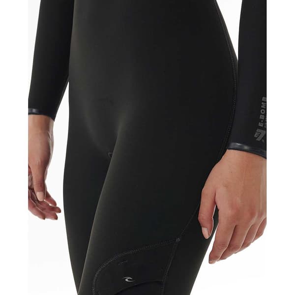 Rip Curl Långärmad Neoprenkostym Med Dragkedja Baktill Ebomb 3/2 Mm Gb Svart 4