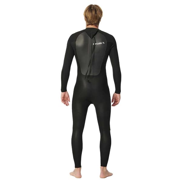 Rip Curl Långärmad Neoprenkostym Med Dragkedja Baktill Omega 3/2 Mm Gb Steamer Svart MT
