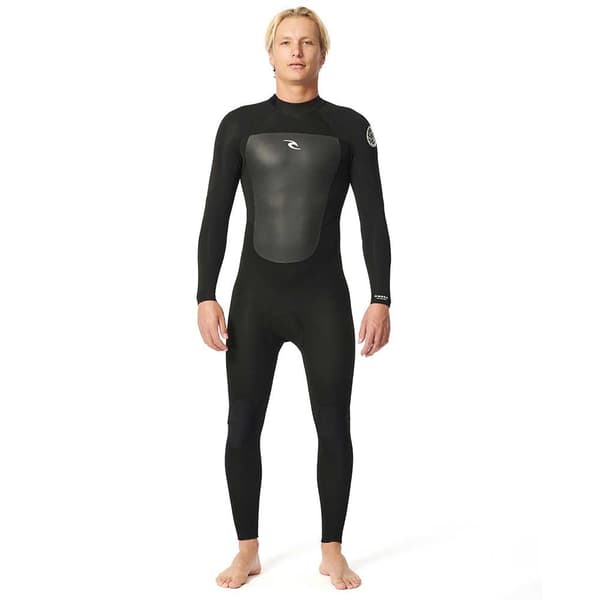 Rip Curl Långärmad Neoprenkostym Med Dragkedja Baktill Omega 4/3 Mm Gb Steamer Svart MT