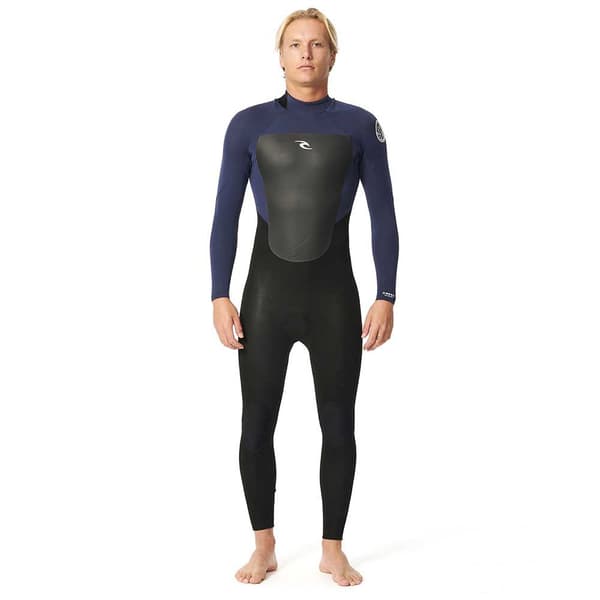 Rip Curl Långärmad Neoprenkostym Med Dragkedja Baktill Omega 4/3 Mm Gb Steamer Svart XL