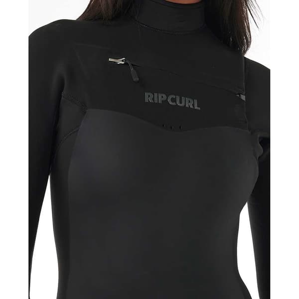 Rip Curl Pitkähihainen Rintavetoketjullinen Neopreenipuku Wms Dawn Patrol 3/2 Mm Gb Musta 6