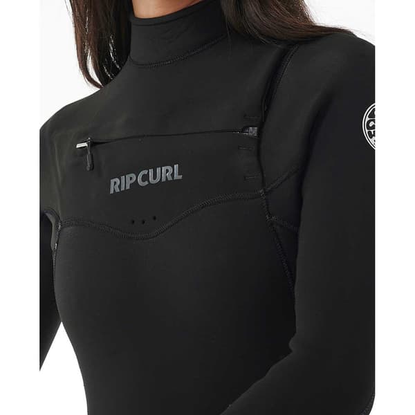 Rip Curl Pitkähihainen Rintavetoketjullinen Neopreenipuku Wms Dawn Patrol 3/2 Mm Gb Musta 10