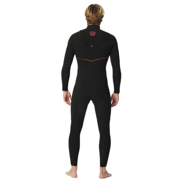 Rip Curl Pitkähihainen Vetoketjuton Neopreenipuku Fbomb Fusion 3/2 Mm Musta S