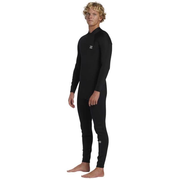 Billabong Långärmad Neoprenkostym Med Dragkedja Baktill Foil 3/2 Mm Svart MT