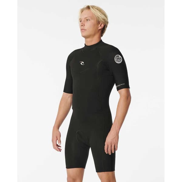 Rip Curl Shorty Med Dragkedja Baktill D Patrol 2 Mm Spring Svart M