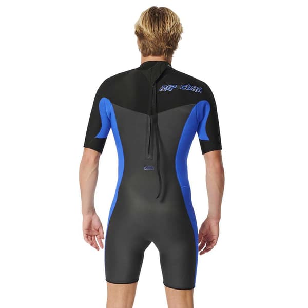 Rip Curl Shorty Med Dragkedja Baktill D Patrol 2 Mm Spring Svart M