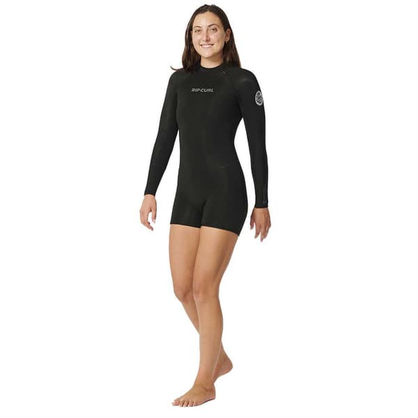 Rip Curl Shorty Med Lynlås Bagpå D/patrol 2/2 Mm Spring Sort 4