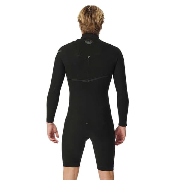 Rip Curl Shorty Med Lynlås Bagpå E Bomb 2/2 Mm Spring Sort S