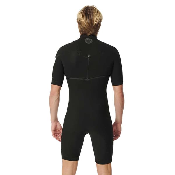 Rip Curl Shorty Med Dragkedja Baktill E Bomb 2/2 Mm Spring Svart XL