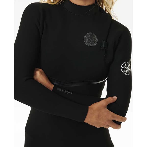 Rip Curl Shorty Med Dragkedja Baktill Ebomb Spring 2 Mm Gb Svart 4
