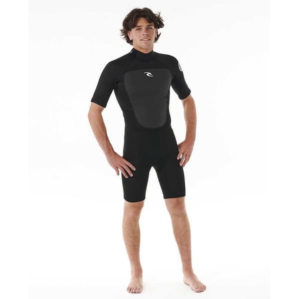 Rip Curl Shorty Med Lynlås Bagpå Omega Classic 2 Mm Spring Sort S