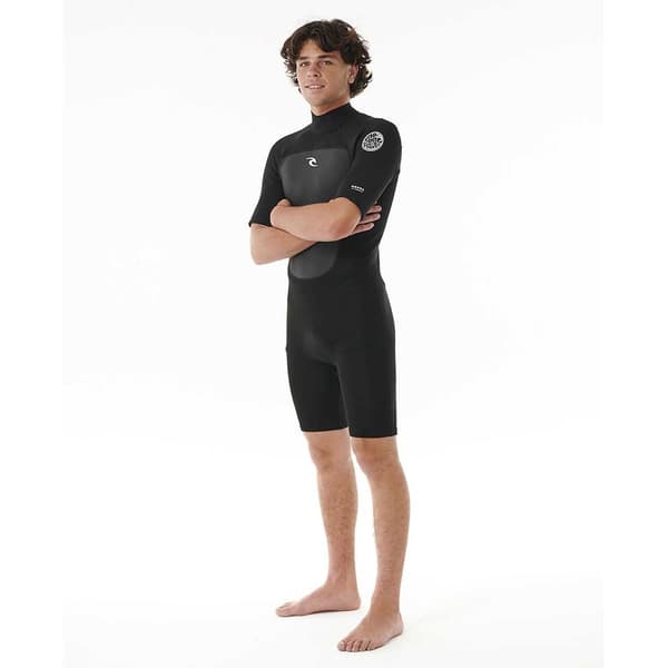 Rip Curl Takana Vetoketju Shorty Omega Classic 2 Mm Spring Musta M