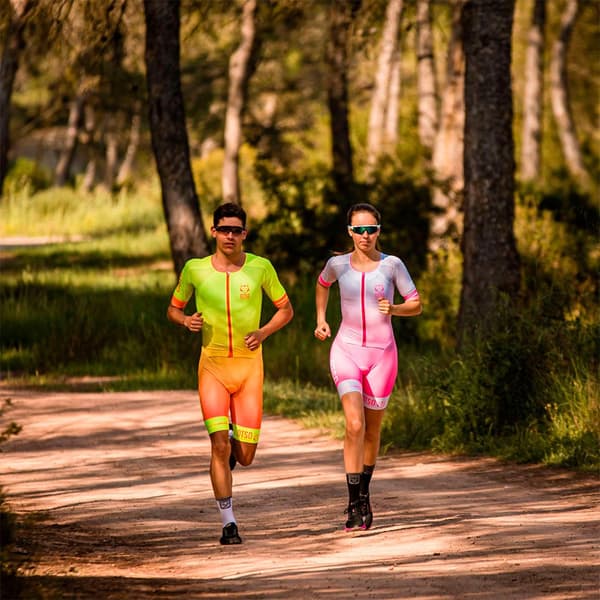 Otso Lyhythihainen Trisuit Vihreä S Mies
