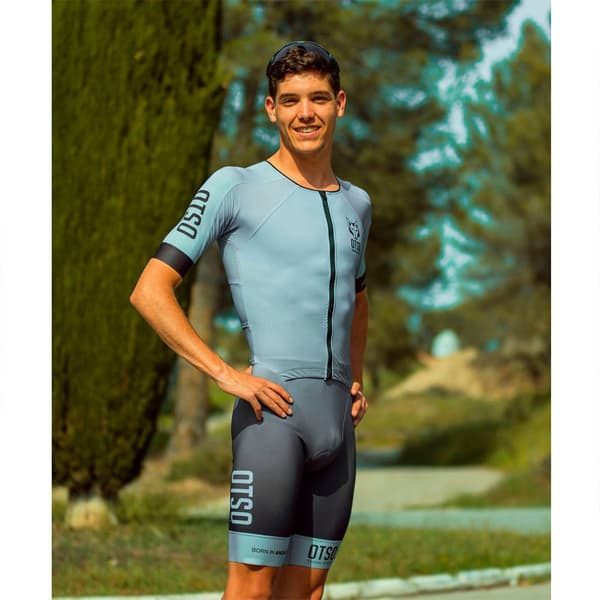 Otso Lyhythihainen Trisuit Sininen S Mies
