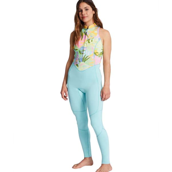 Billabong Ärmlös Neoprenkostym Med Dragkedja Framtill Salty Jane 2 Mm  L