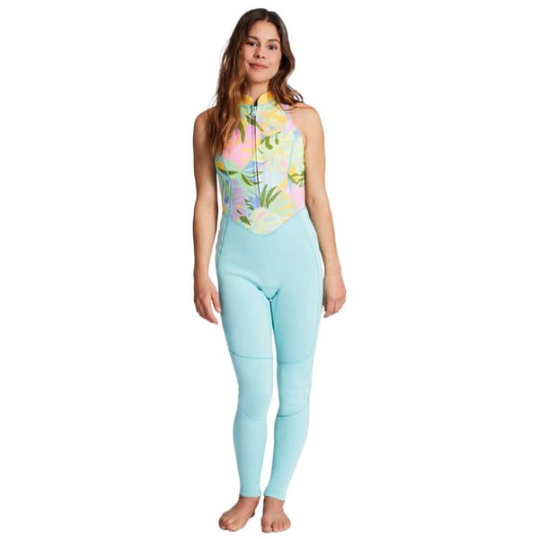 Billabong Ærmeløs Neoprendragt Med Lynlås Foran Salty Jane 2 Mm  XS